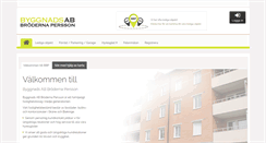 Desktop Screenshot of brpersson.com